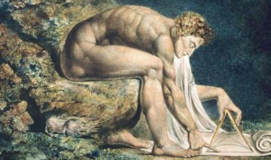 'Newton' print by William Blake