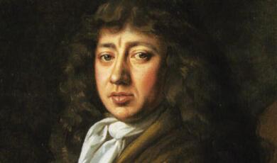 A portrait of Samuel Pepys