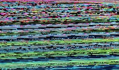 static on screen