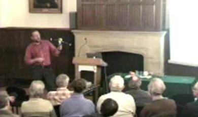 harold thimbleby giving a lecture