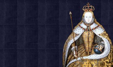 Image of Queen Elizabeth I in coronation regalia