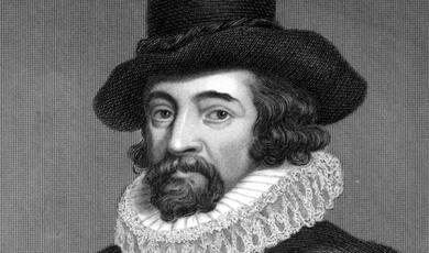 Engraving of Francis Bacon