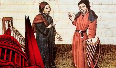 a c. 1440 Illuminated manuscript copy of Martin le Franc's Le champion des
