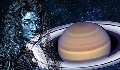 Sir Christopher Wren against Rings of Saturn