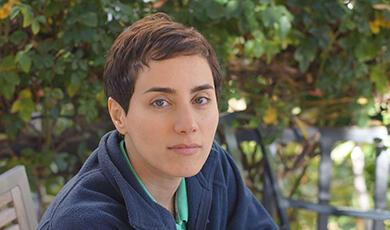 Maryam Mirzakhani copyright: Maryeraud9, CC BY-SA 4.0 via Wikimedia Commons