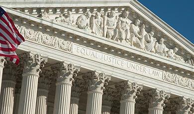 the front of the supreme court of the united states