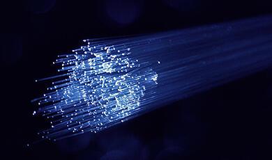 Bundle of optic fibres