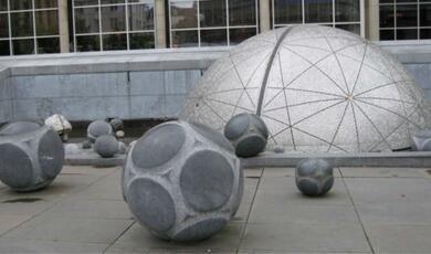 spherical stone sculptures